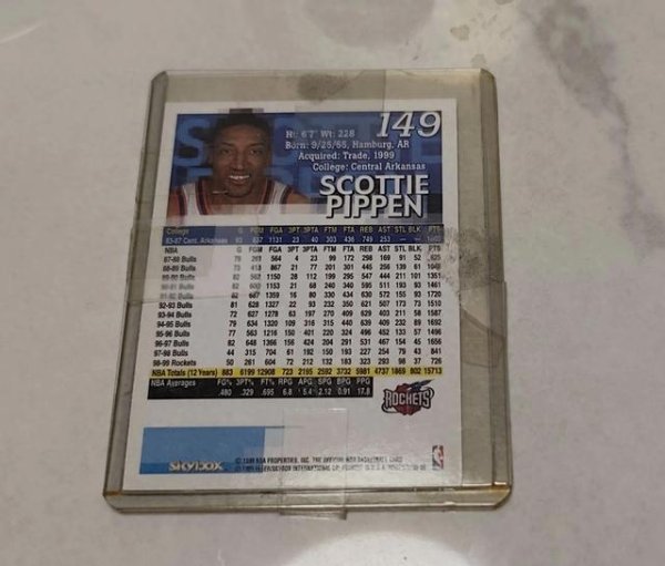 Thẻ sao NBA Scott Pippen 1999